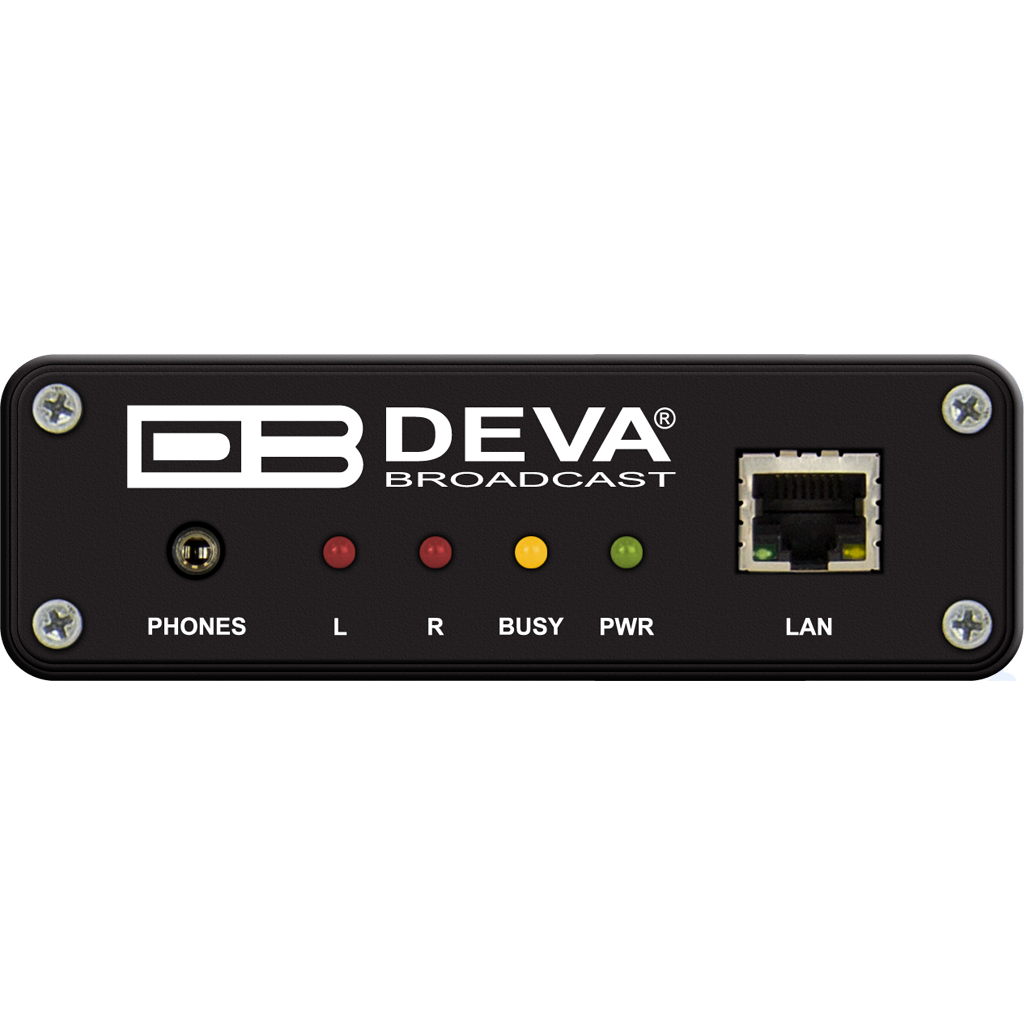 

IP Аудио декодер DEVA Broadcast DB90-RX, Черный, DB90-RX