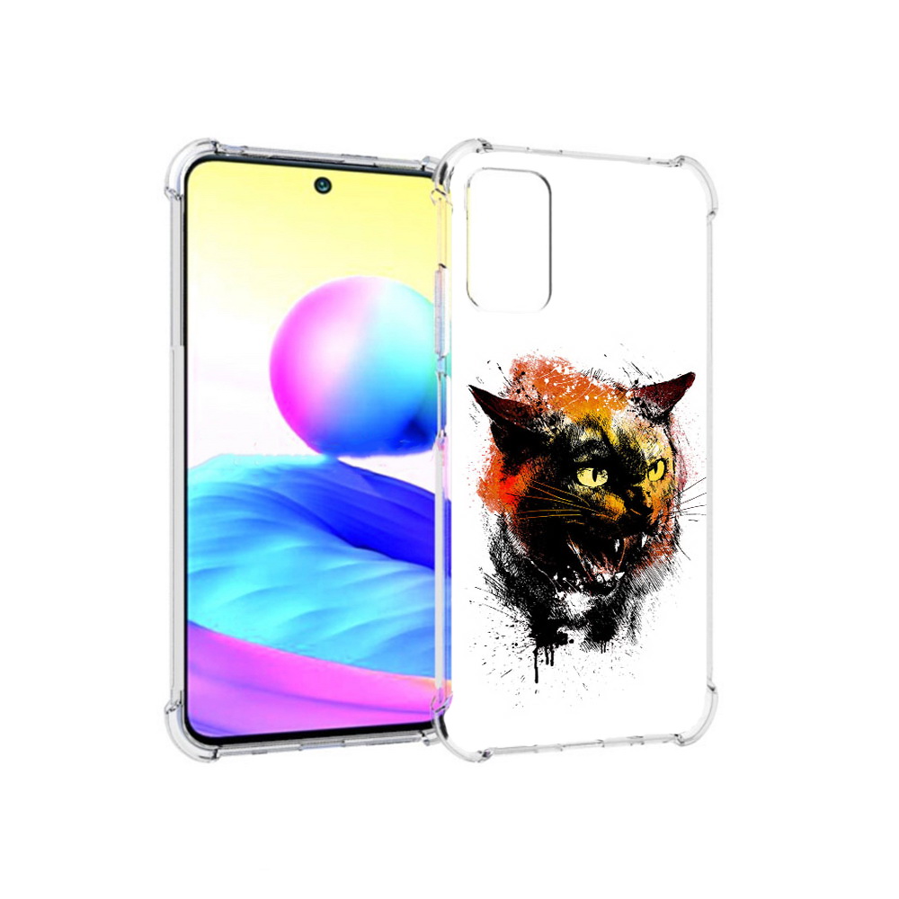 Чехол MyPads Tocco для Xiaomi Redmi Note 10 5G сиамский кот (PT162080.297.598)