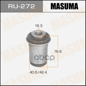 

Сайлентблок Mitsubishi Delica /Pa,Pb, Pc##/ Front Masuma арт. RU272