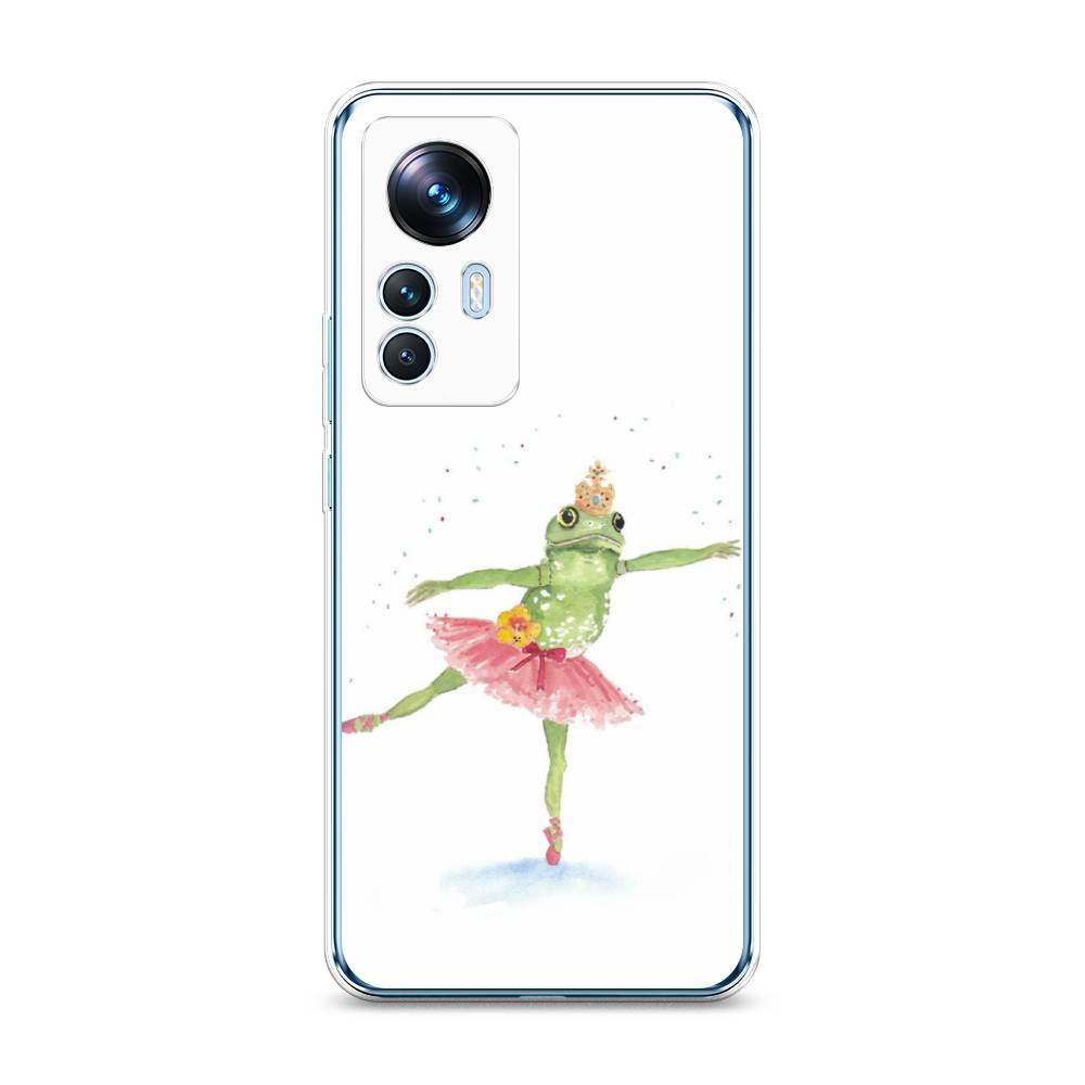 

Чехол на Xiaomi 12T "Лягушка-балерина", Зеленый, 316650-4