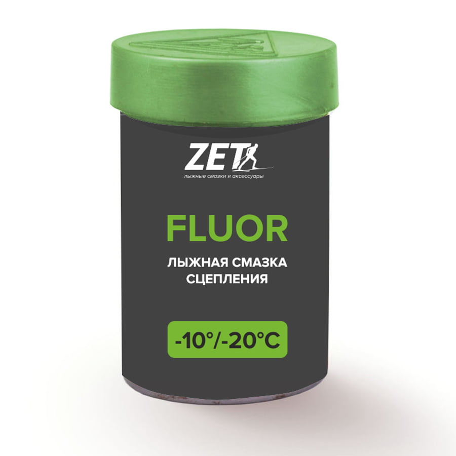 фото Смазка zet fluor -10/-20 зеленый 30 грамм высокофторированная