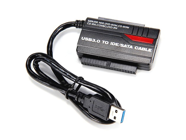 фото Аксессуар адаптер ks-is sata/pata/ide usb 3.0 с внешним питанием ks-462