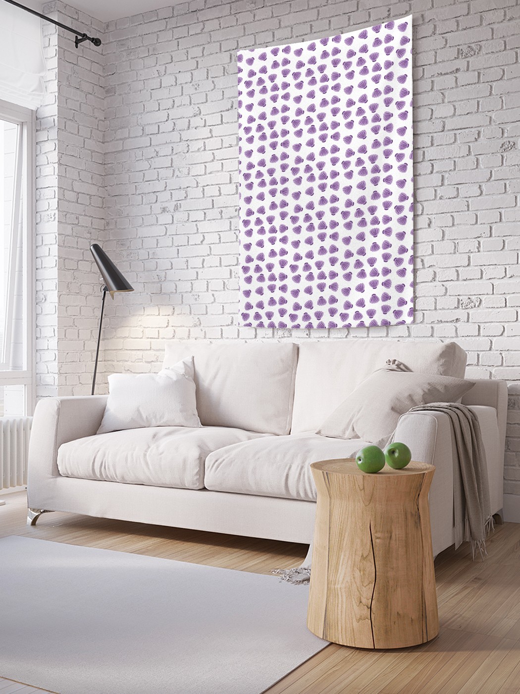 

Вертикальное фотопанно на стену JoyArty Красивые ракушки 150x200 см, Красивые ракушки