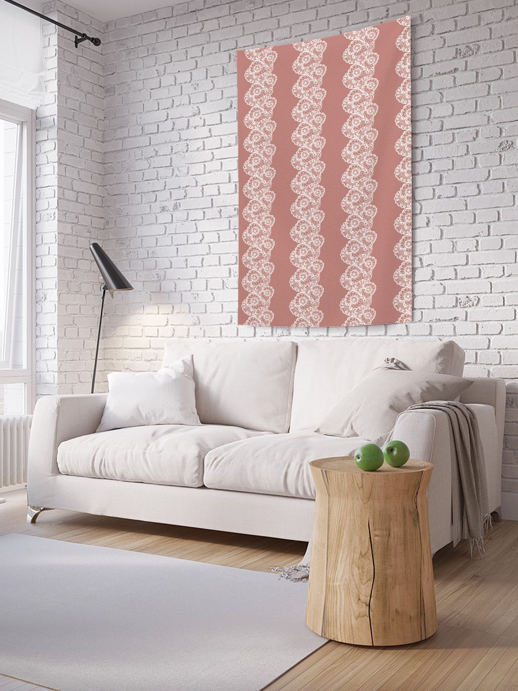 

Вертикальное фотопанно на стену JoyArty Ажурная тесьма 150x200 см, Ажурная тесьма
