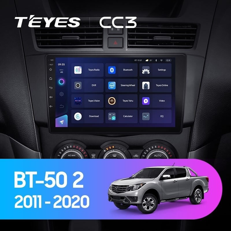 Штатная магнитола Teyes CC3L 432 Mazda BT-50 2011-2020 2660000₽
