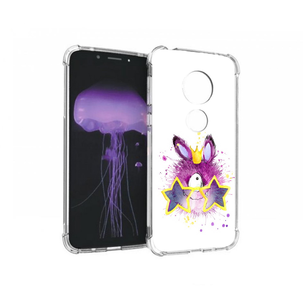 

Чехол MyPads Tocco для Motorola Moto G7 Шуршуля (PT123662.354.202), Прозрачный, Tocco