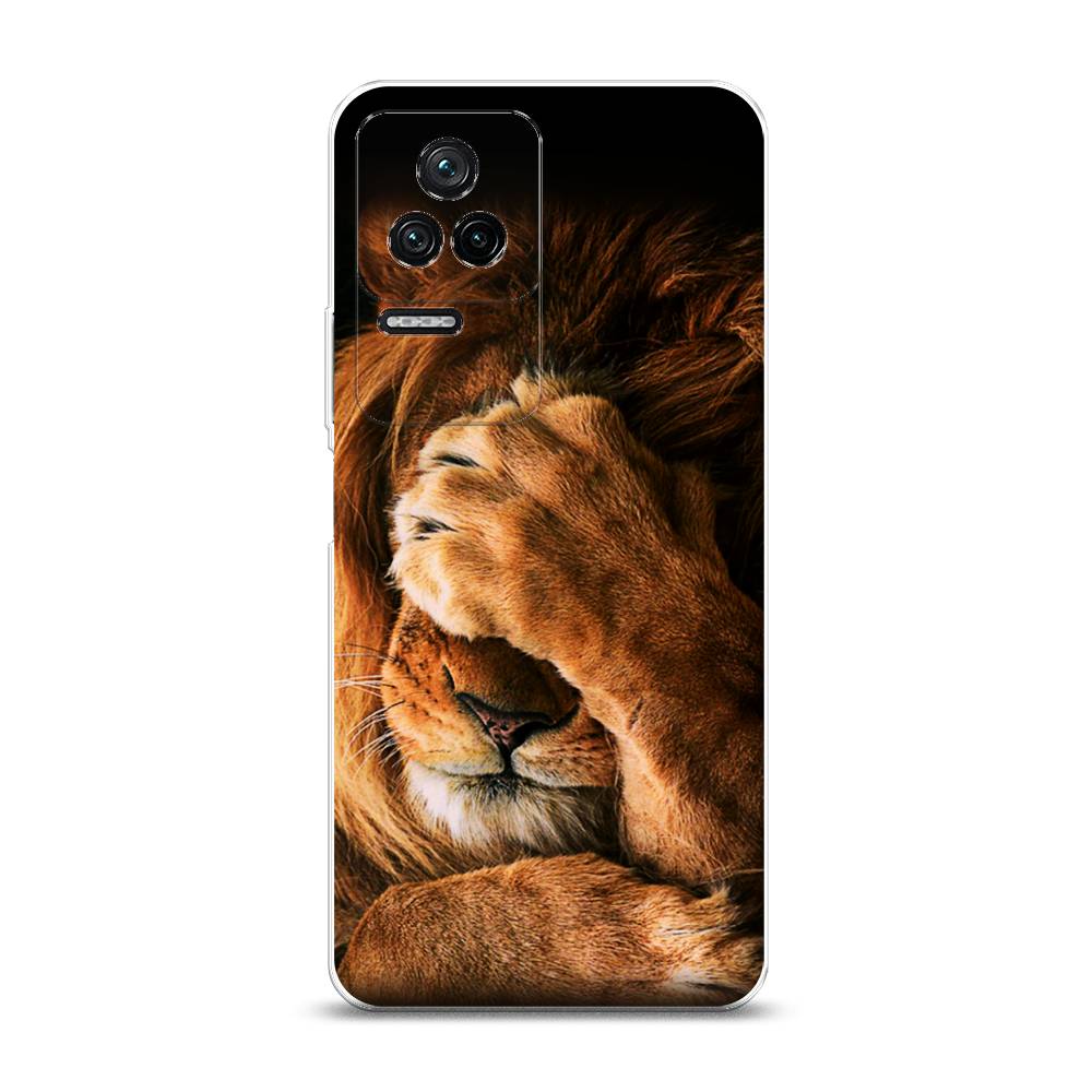 

Чехол Awog на Xiaomi Redmi K40S "Львиный стыд", Разноцветный, 314650-1