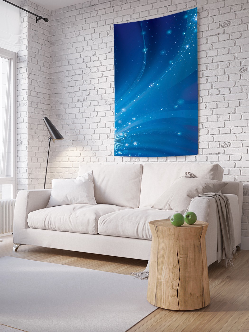 

Вертикальное фотопанно на стену JoyArty Волшебный шлейф 150x200 см, Волшебный шлейф