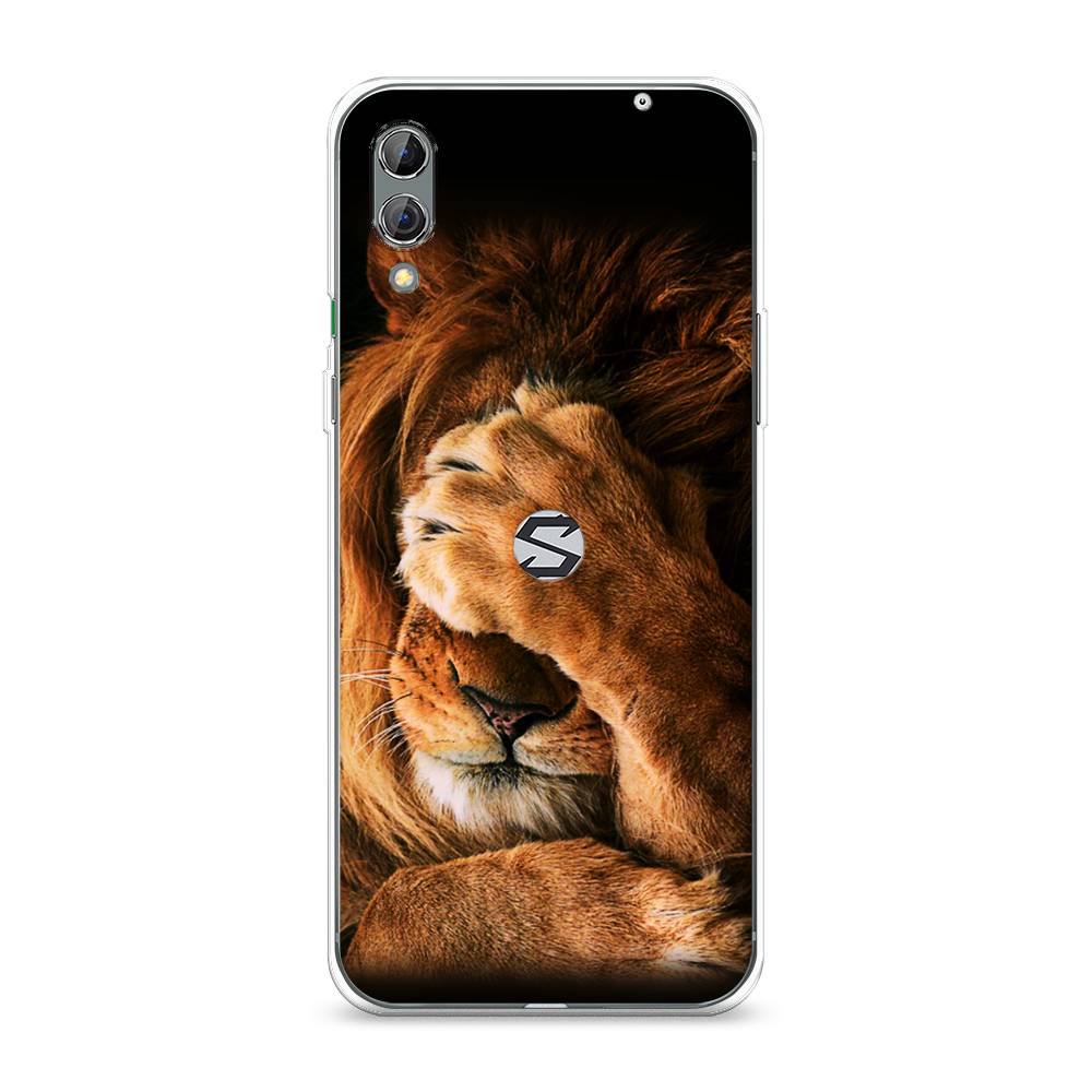 

Чехол Awog на Xiaomi Black Shark 2 "Львиный стыд", Разноцветный, 36350-1