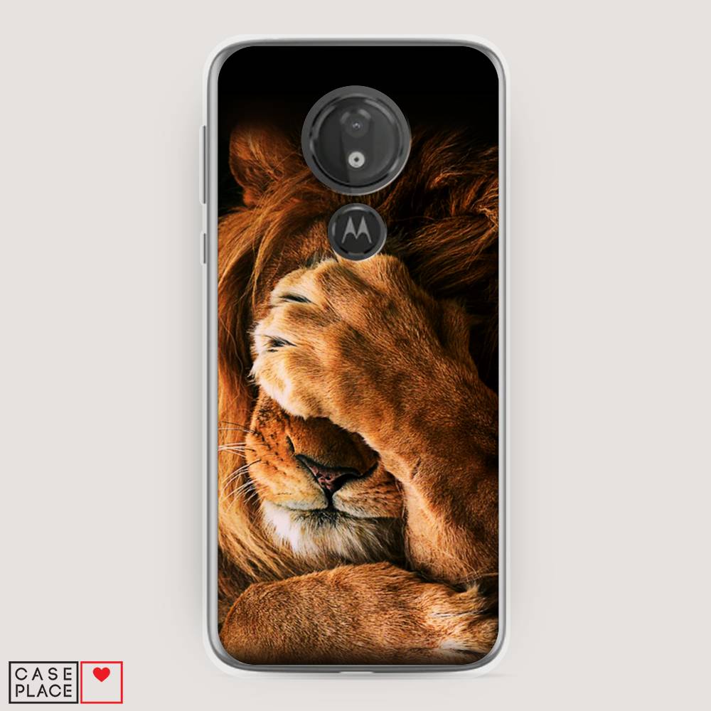 

Чехол Awog на Motorola Moto G7 Power / Моторола Мото G7 Power "Львиный стыд", Разноцветный, 241350-1