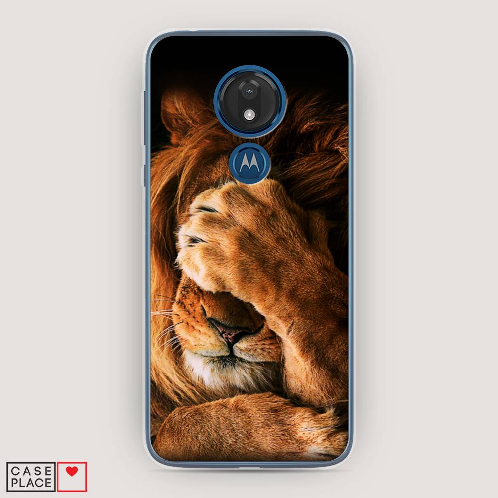 

Чехол Awog на Motorola Moto G7 / Моторола Мото G7 "Львиный стыд", Разноцветный, 241150-1