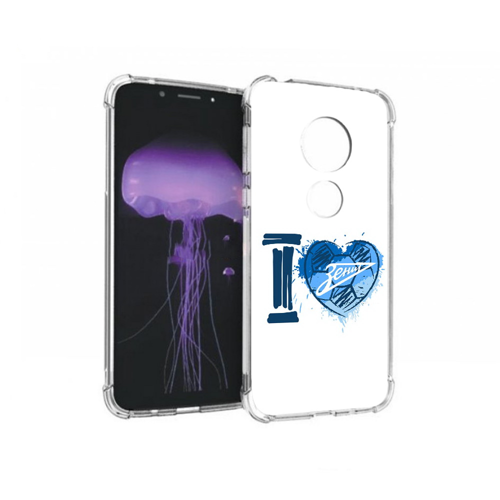 

Чехол MyPads Tocco для Motorola Moto G7 ФК я люблю зенит (PT123662.354.186), Прозрачный, Tocco