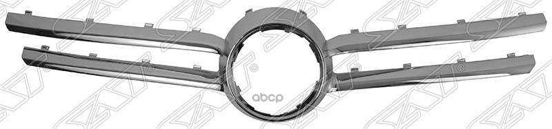 

Молдинг Решетки Vw Touareg 07-10 Хром Центр. Часть Sat арт. ST-VW61-093M-0