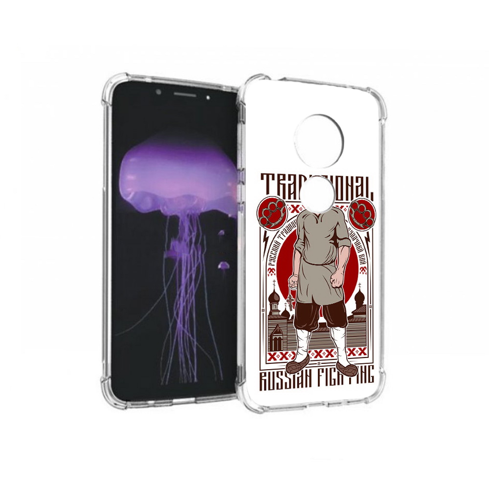 

Чехол MyPads Tocco для Motorola Moto G7 Традициональный мужчина (PT123662.354.173), Прозрачный, Tocco