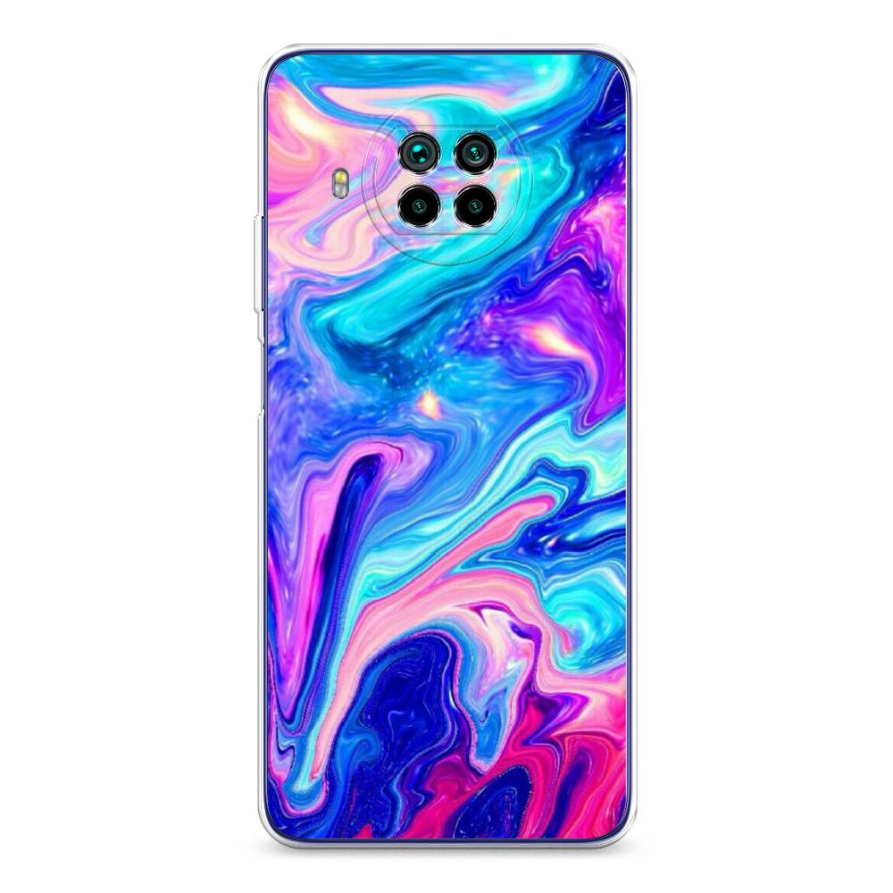 

Чехол Awog на Xiaomi Mi 10T Lite "Потеки краски", Разноцветный, 39150-10