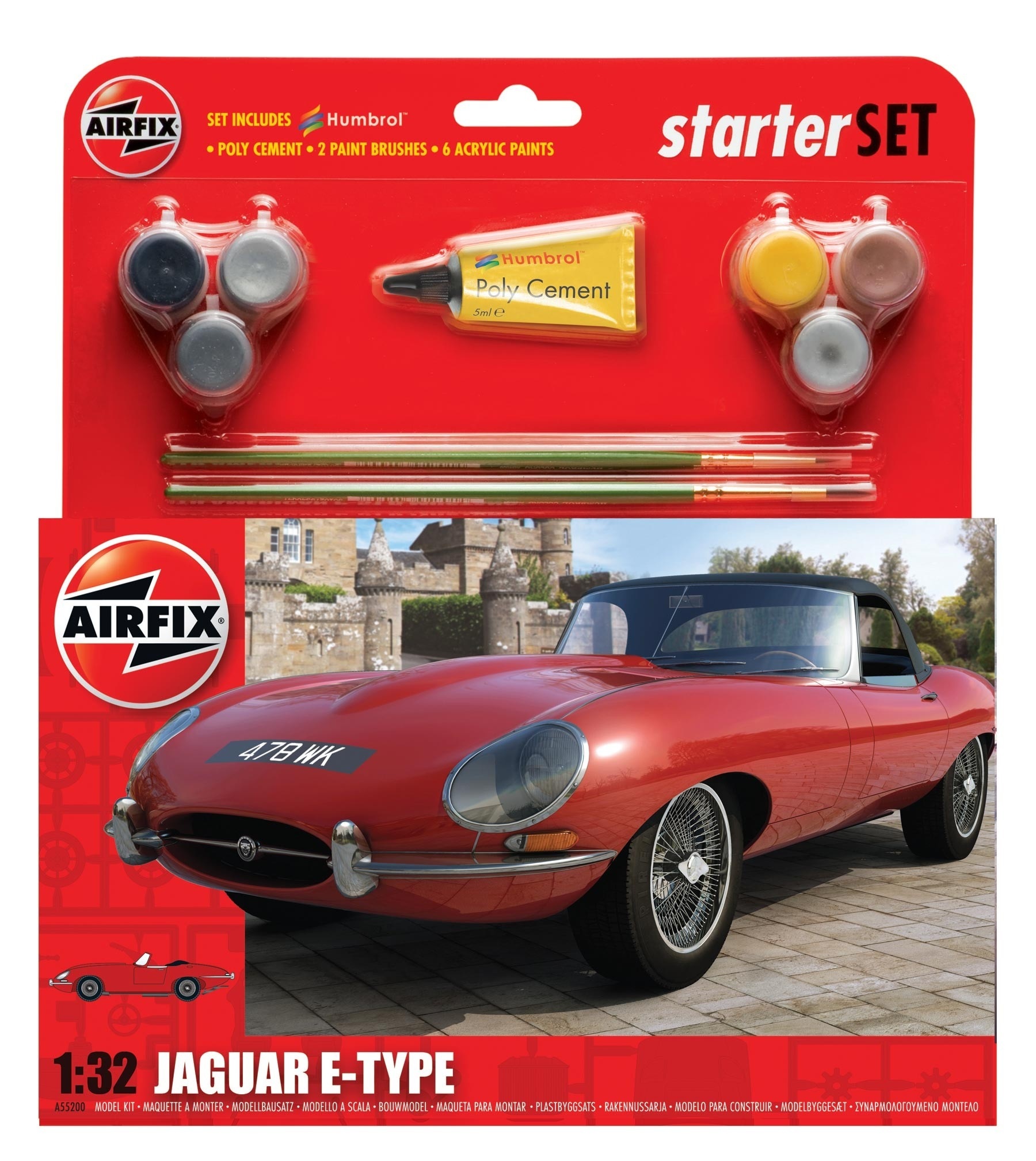 

A55200 Автомобиль E-TYPE JAGUAR, 5014429552007