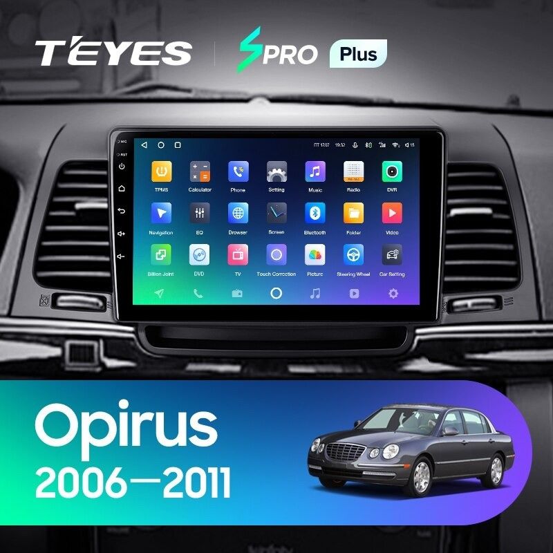 Штатная магнитола Teyes SPRO Plus 6128 Kia Opirus GH 2006-2011 3950000₽