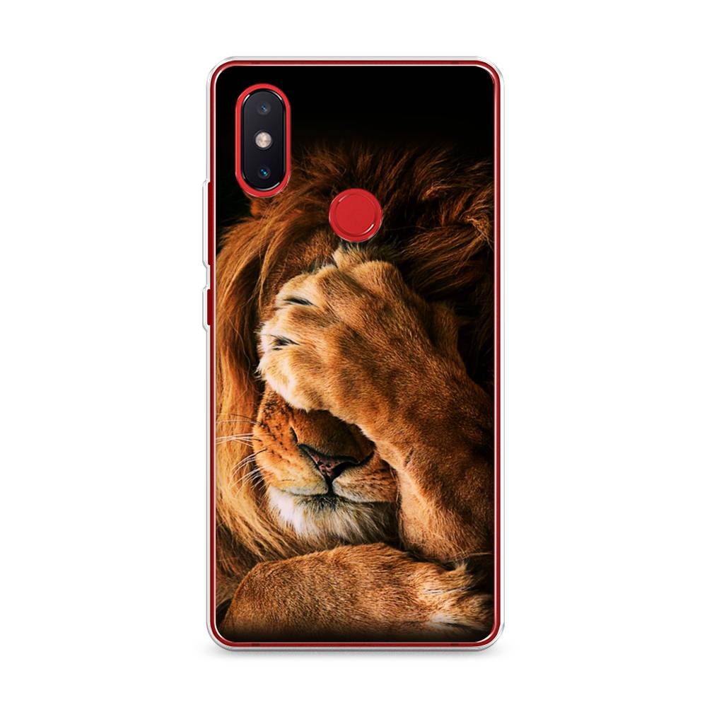 

Чехол Awog на Xiaomi Mi 8 SE "Львиный стыд", Разноцветный, 33750-1
