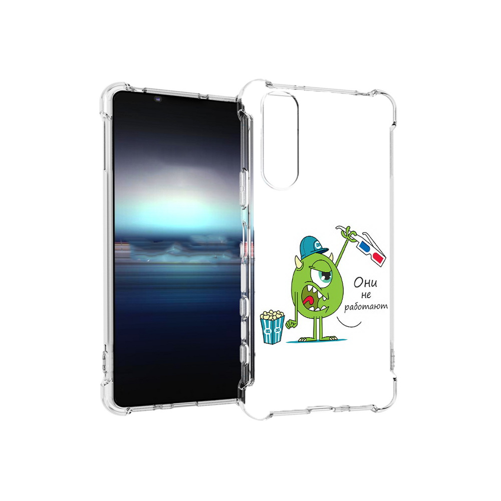 

Чехол MyPads Tocco для Sony Xperia 5 Очки не работают (PT154834.228.129), Прозрачный, Tocco