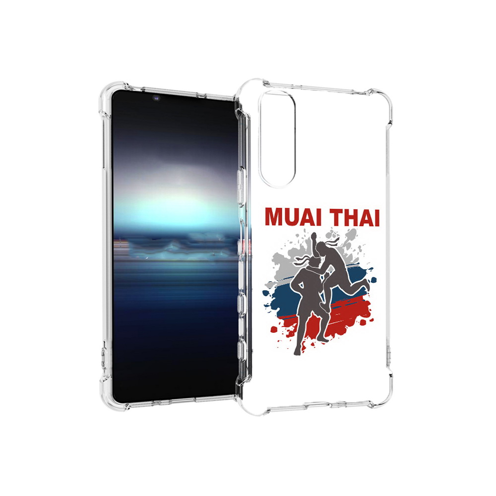 

Чехол MyPads Tocco для Sony Xperia 5 Муайтай (PT154834.228.123), Прозрачный, Tocco