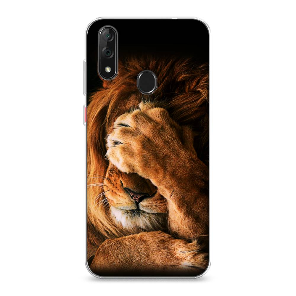 

Чехол Awog на ZTE Blade V10 / ЗТЕ Блэйд V10 "Львиный стыд", Разноцветный, 132750-1