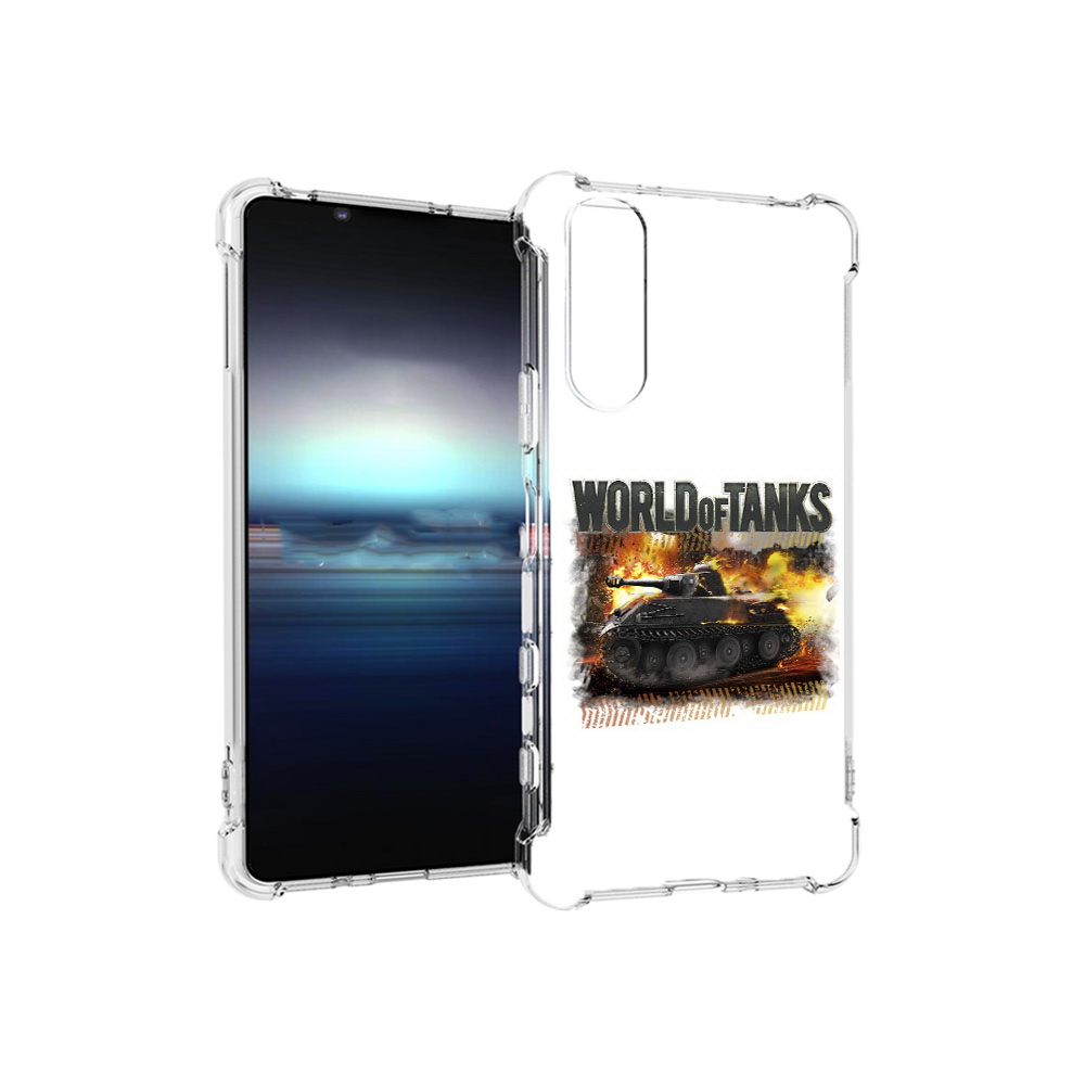 

Чехол MyPads Tocco для Sony Xperia 5 Мир танков-2 (PT154834.228.118), Прозрачный, Tocco