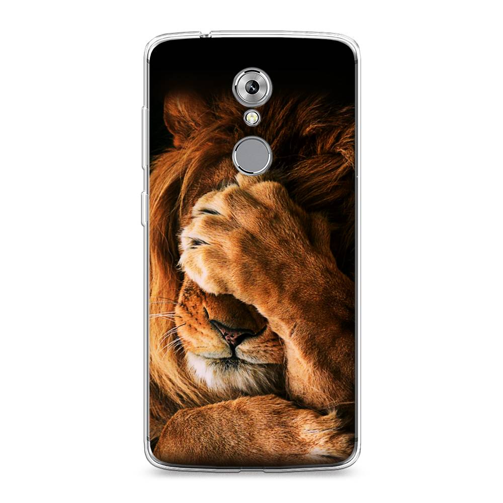 

Чехол Awog на ZTE Axon 7 / ЗТЕ Axon 7 "Львиный стыд", Разноцветный, 131450-1