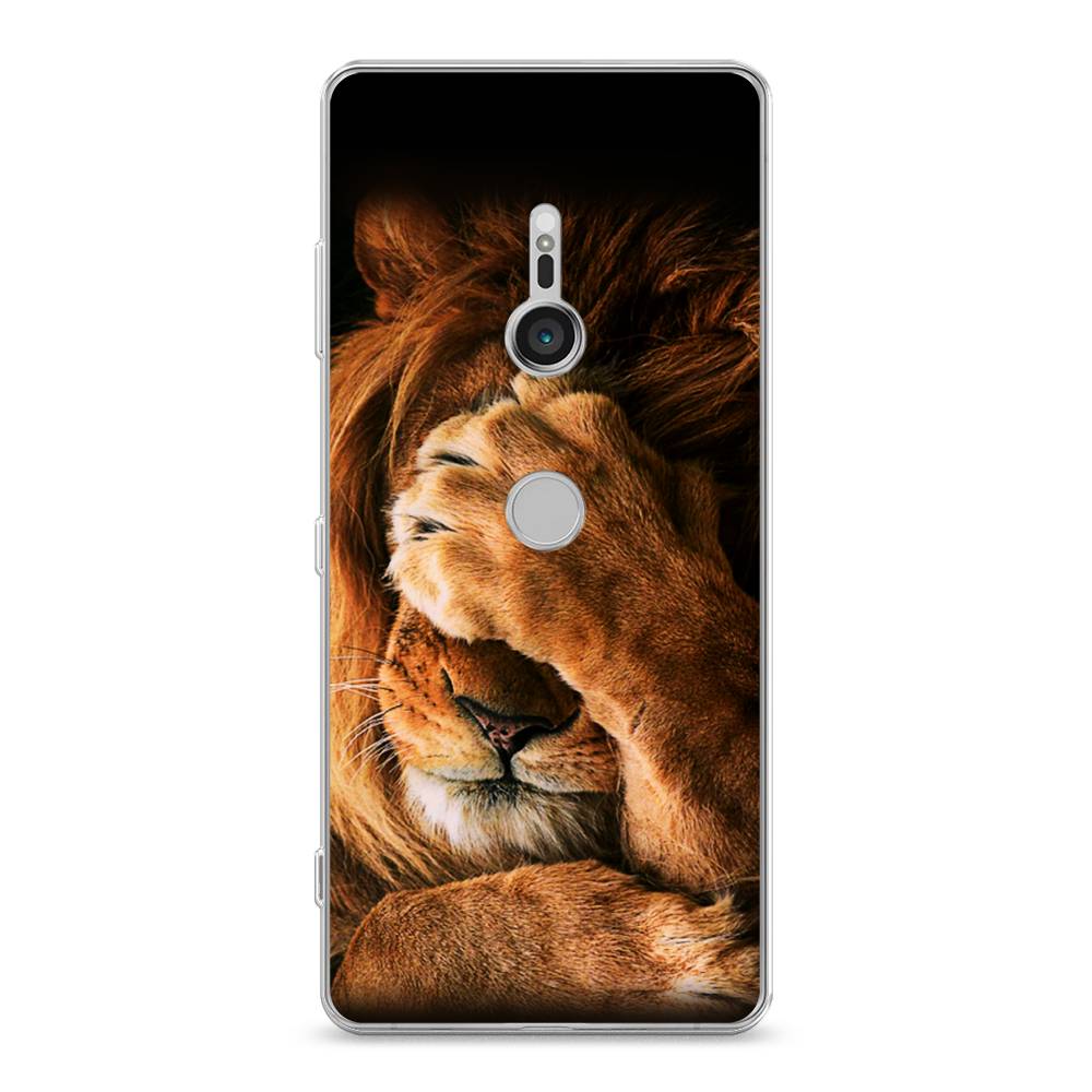 

Чехол Awog на Sony Xperia XZ3 "Львиный стыд", Разноцветный, 53650-1