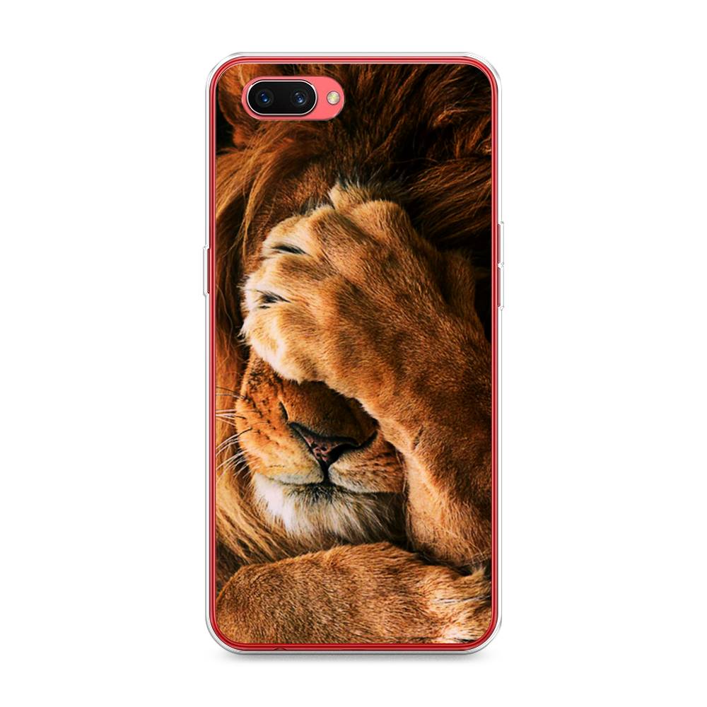 

Чехол Awog на Oppo A3s "Львиный стыд", Разноцветный, 250650-1