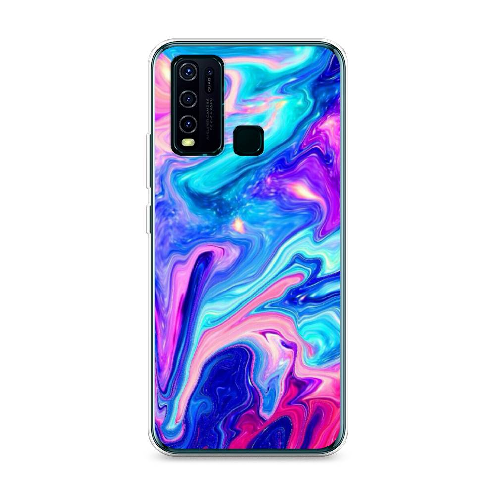 

Чехол Awog на Vivo Y30/Y50 "Потеки краски", Разноцветный, 262650-10