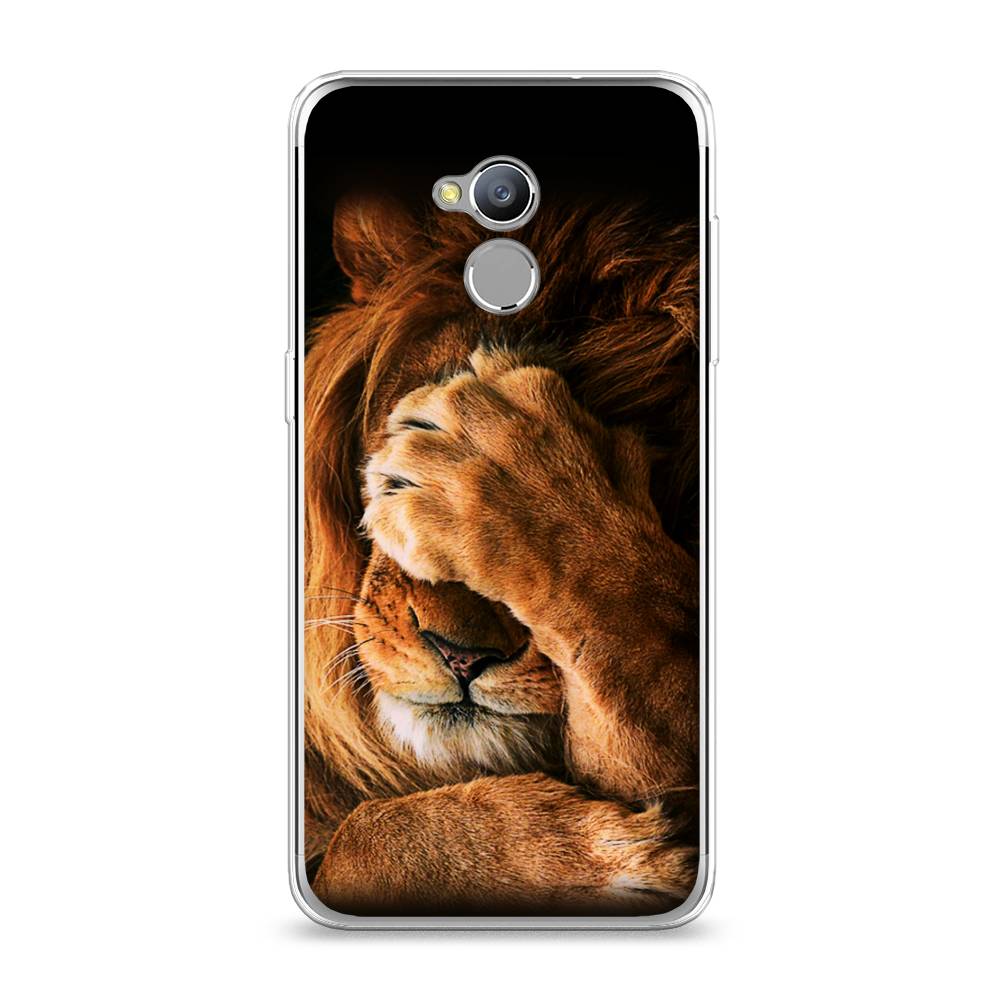 

Чехол Awog на ZTE Blade V7 Lite / ЗТЕ Блэйд V7 Lite "Львиный стыд", 130450-1