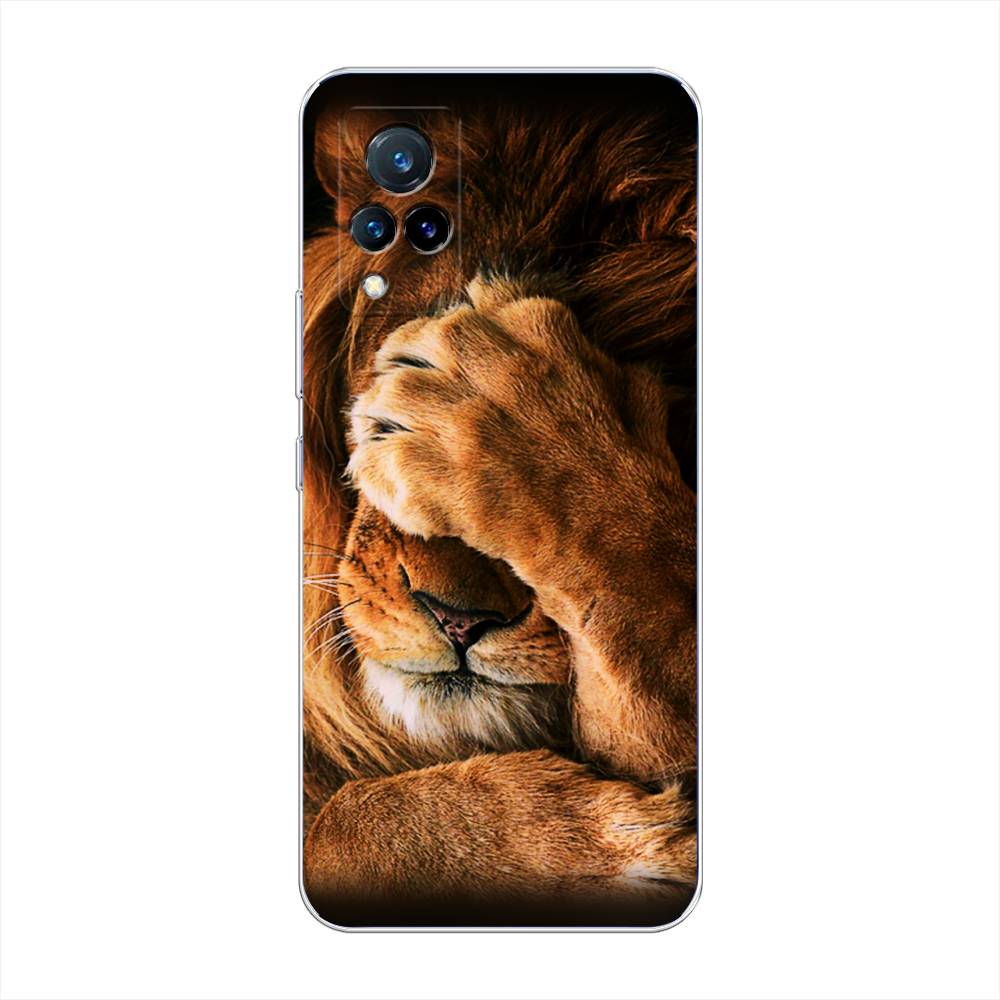 

Чехол Awog на Vivo V21 "Львиный стыд", Разноцветный, 264350-1