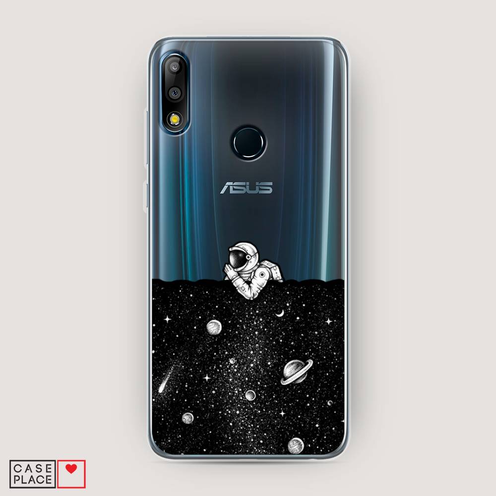 

Чехол Awog на Asus Zenfone Max Pro (M2) ZB631KL "Космический сон", Серый, 43850-4