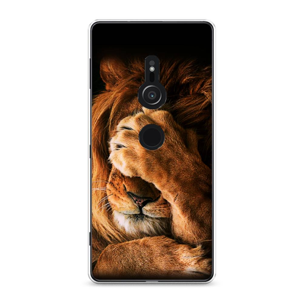 

Чехол Awog на Sony Xperia XZ2 "Львиный стыд", Разноцветный, 52850-1