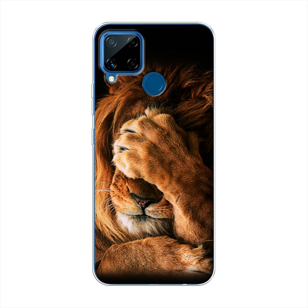 

Чехол Awog на Realme C15 "Львиный стыд", Разноцветный, 255050-1