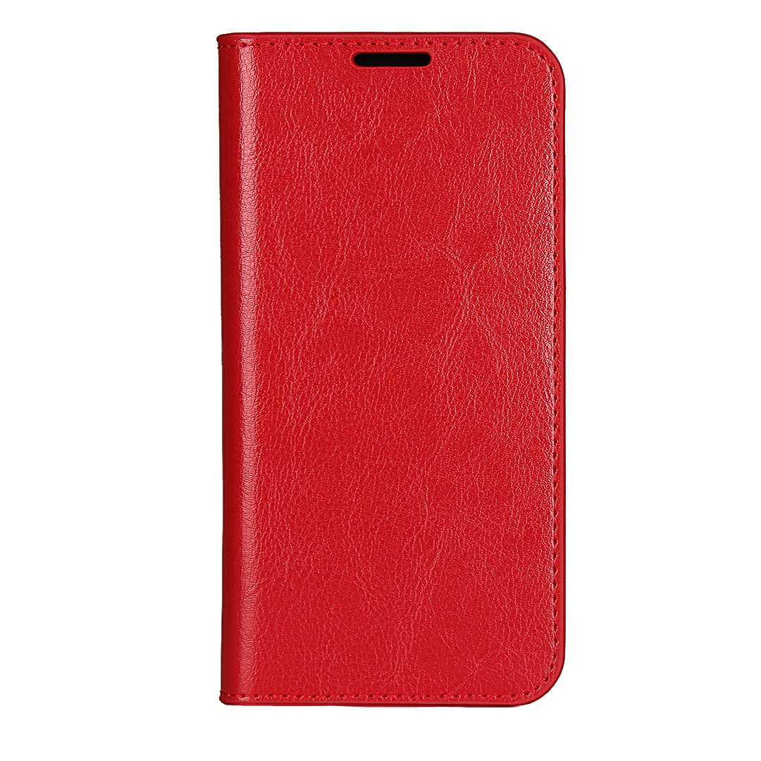 

Чехол-книжка для Xiaomi Redmi 9C, ,боковой, экокожа, красный
