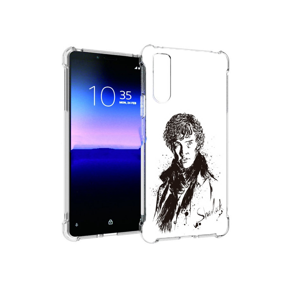 

Чехол MyPads Tocco для Sony Xperia 10 II шерлок холмс портрет (PT158941.227.698), Прозрачный, Tocco