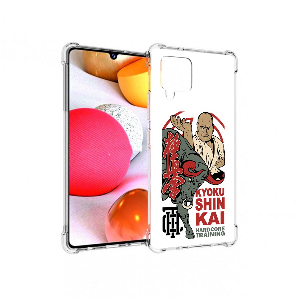 

Чехол MyPads Tocco для Samsung Galaxy A42 единоборства рисунок (PT226910.539.343), Прозрачный, Tocco