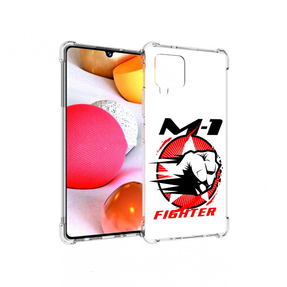 

Чехол MyPads Tocco для Samsung Galaxy A42 единоборства М-1 (PT226910.539.342), Прозрачный, Tocco