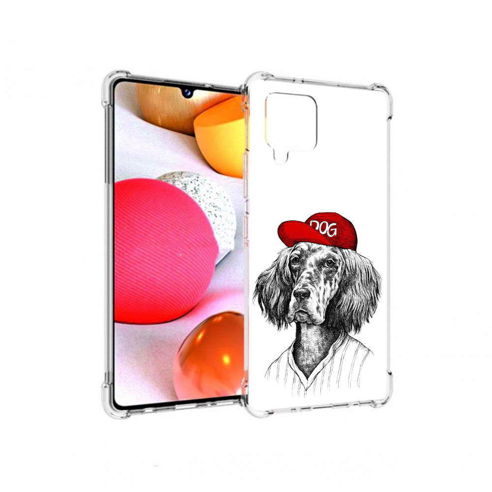 

Чехол MyPads Tocco для Samsung Galaxy A42 дог (PT226910.539.333), Прозрачный, Tocco