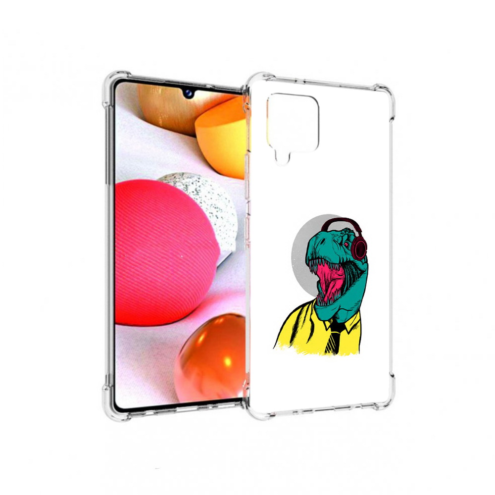 

Чехол MyPads Tocco для Samsung Galaxy A42 дино (PT226910.539.326), Прозрачный, Tocco