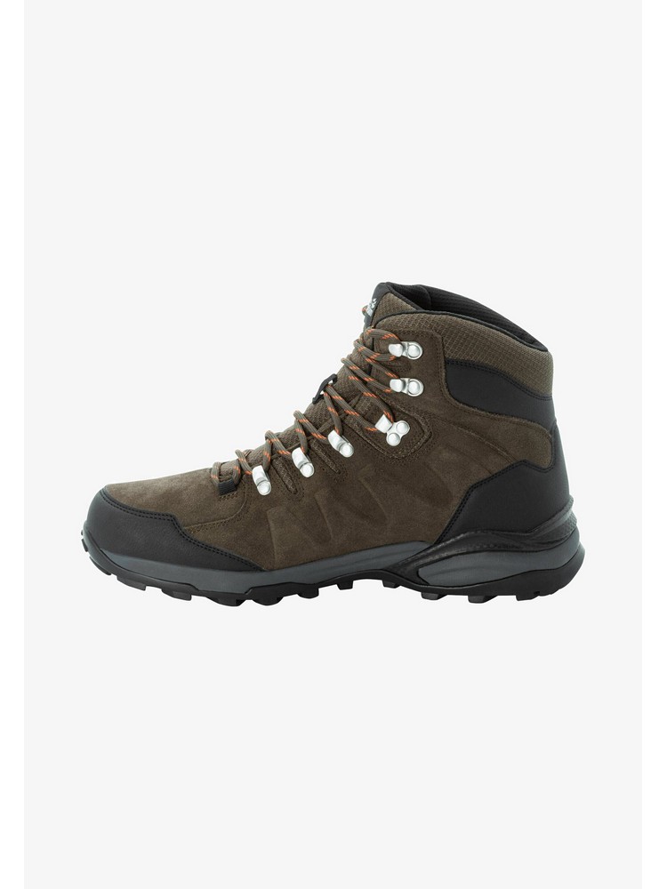 

Ботинки мужские Jack Wolfskin JA412M003 коричневые 48 EU, Коричневый, JA412M003