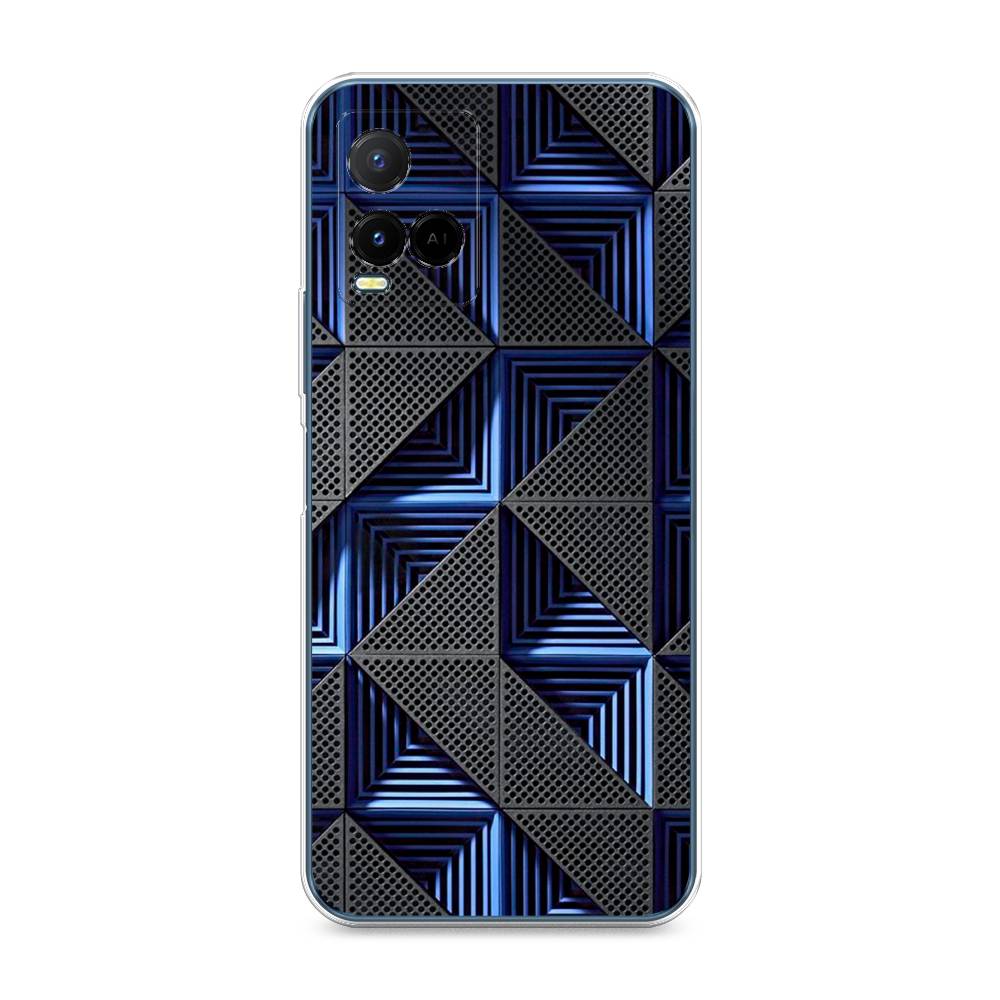 

Чехол на Vivo Y33s "IBM", Серый;синий, 265050-3