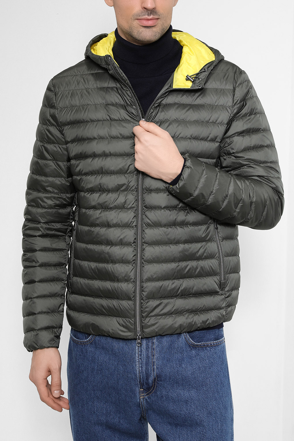 

Пуховик мужской GEOX M2525B T2562 хаки 52 RU, M2525B T2562