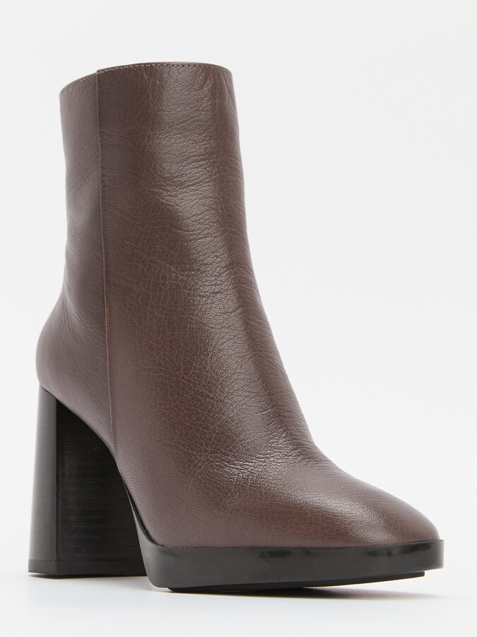 

Ботильоны женские GEOX D36VLC коричневые 40 EU, Коричневый, D36VLC