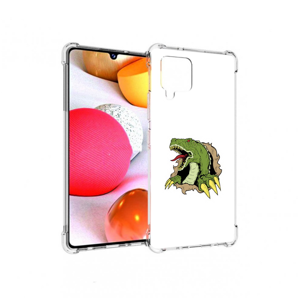 

Чехол MyPads Tocco для Samsung Galaxy A42 годзила (PT226910.539.290), Прозрачный, Tocco