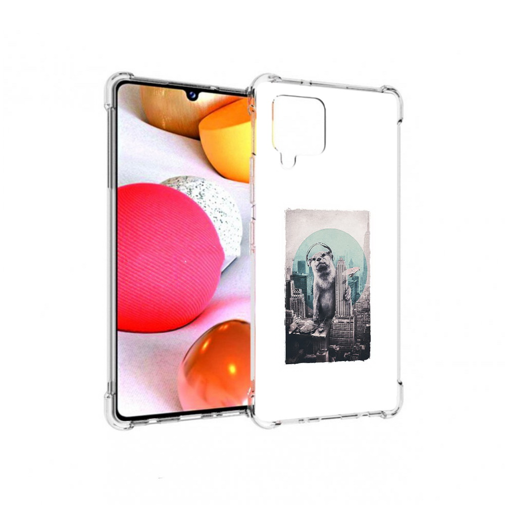 

Чехол MyPads Tocco для Samsung Galaxy A42 выдра в городе (PT226910.539.283), Прозрачный, Tocco