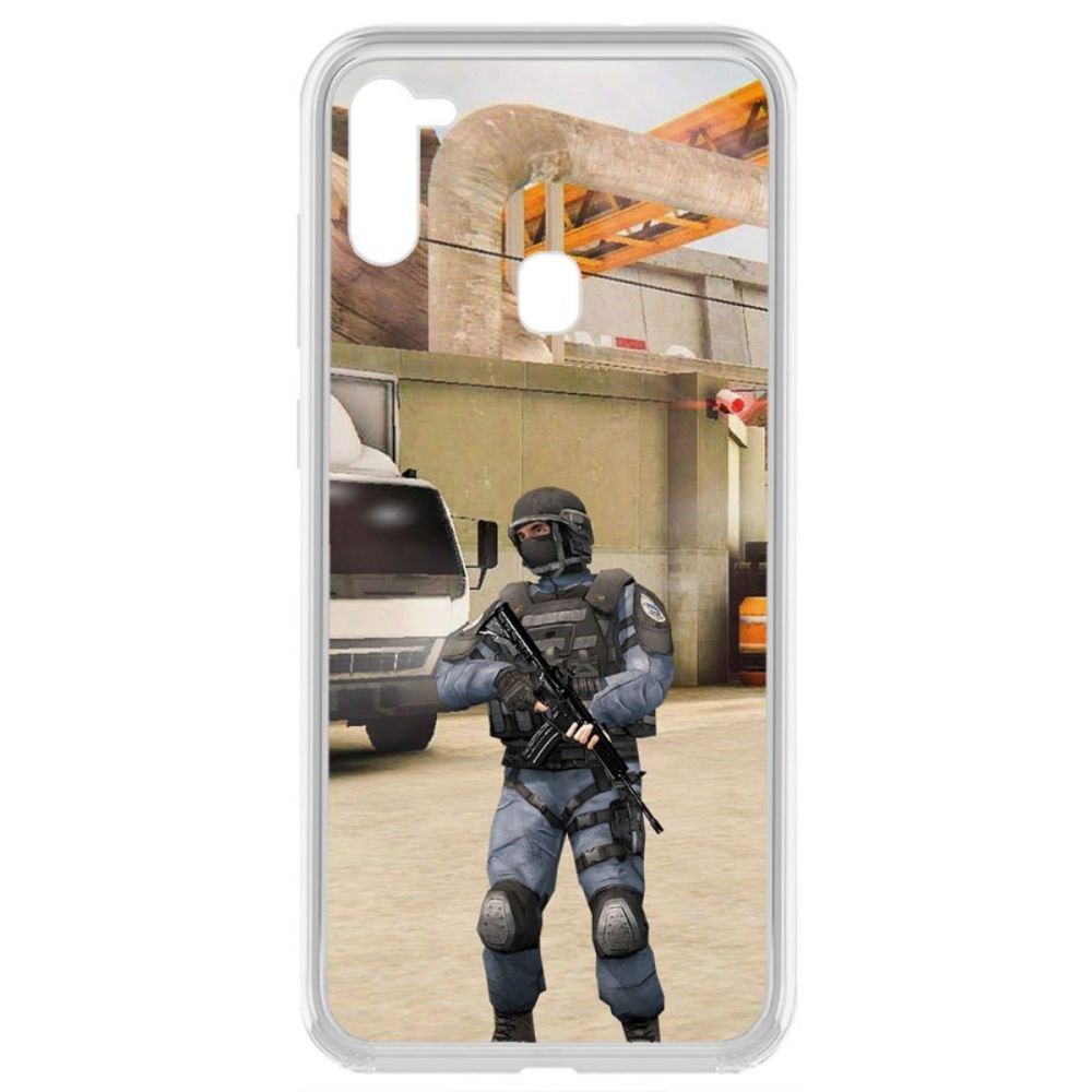 

Чехол-накладка Krutoff Cтандофф 2 (Standoff 2) - GIGN для Samsung Galaxy A11 (A115)