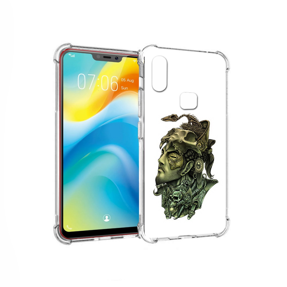 

Чехол MyPads Tocco для Vivo Y85 бронзовый воин (PT108269.426.248), Прозрачный, Tocco