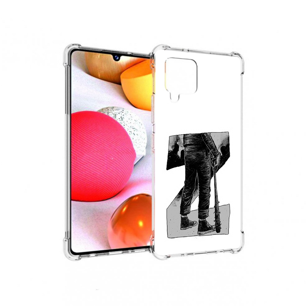 

Чехол MyPads Tocco для Samsung Galaxy A42 воин черно белый (PT226910.539.265), Tocco